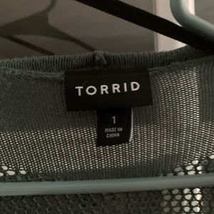 NWOT Torrid Cardigan